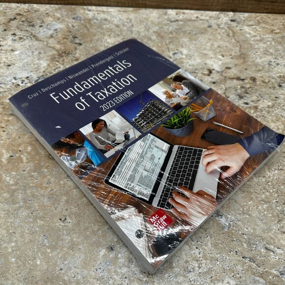 Fundamentals of Taxation 2023 Loose Leaf Textbook New Sealed McGraw Hill Connect - Picture 3 of 8